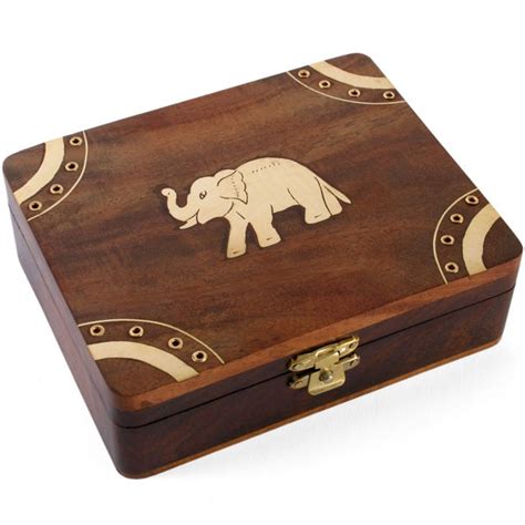 elephant metal box decorative|Decorative Boxes With Elephants .